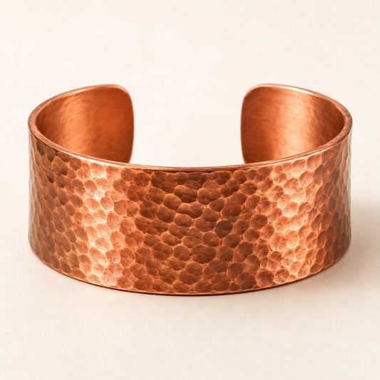 Westmerry® Heritage Hammered Copper Cuff Bracelet